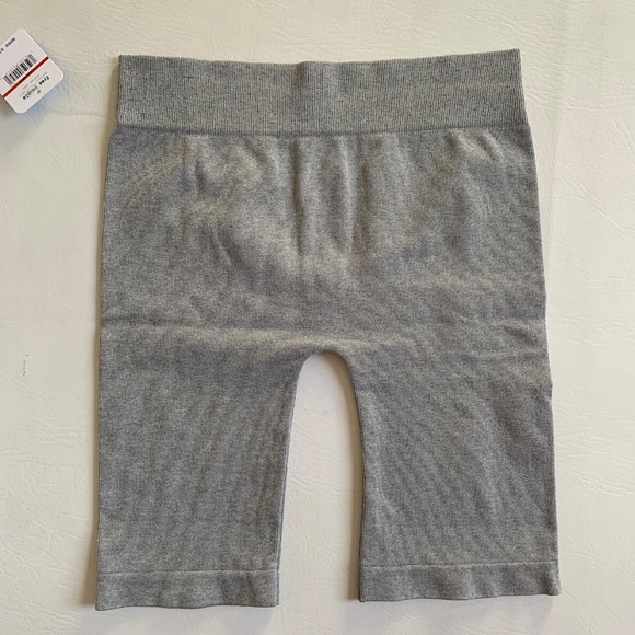 Free People Seamless Bike Shorts Heather Grey XS/S - Picture 5 of 8